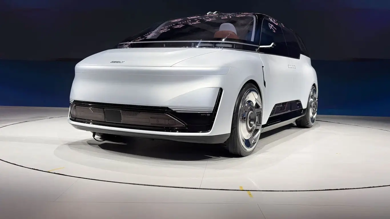 Geely apresenta robotaxi próprio no Salão de Pequim 2026