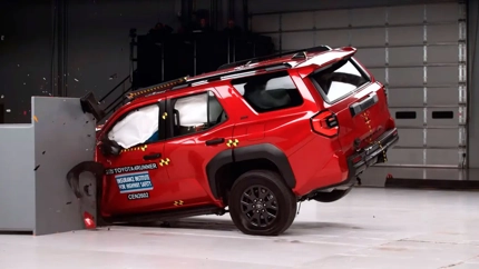 Toyota 4Runner Earns Good IIHS Rating in Driver-Side Test