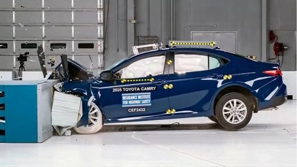 Camry beats Accord and Legacy on safety — and the IIHS crash tests prove it