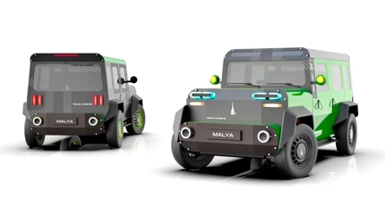 Malya: mașină electrică urbană cu extensor de autonomie pe biometan