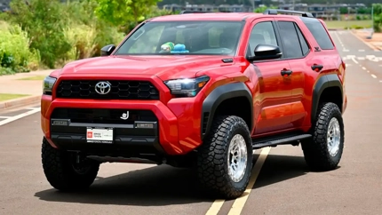 MJモータースポーツ、トヨタ4ランナーTRDオフロードのカスタムカーを発表