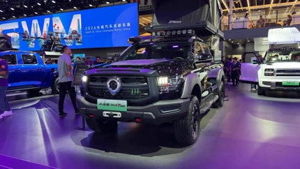GWM gjorde om en hybridpickup till drönarkraftverk, husbil och riktig husbil