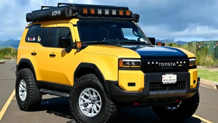 Alle Hawaii esagerano con Toyota Land Cruiser e gomme da 37 pollici