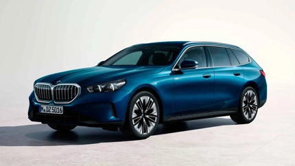 BMW 5 Serie Touring verklapt zijn gedurfdste interieur ooit — en officieel is er nog niets