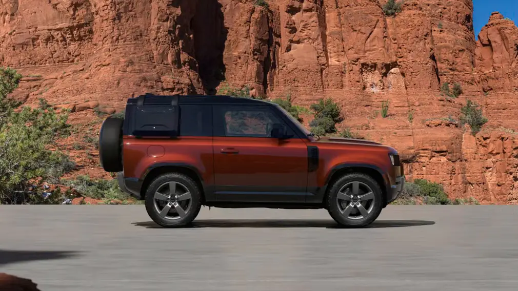 Land Rover Defender 90 Sedona Red