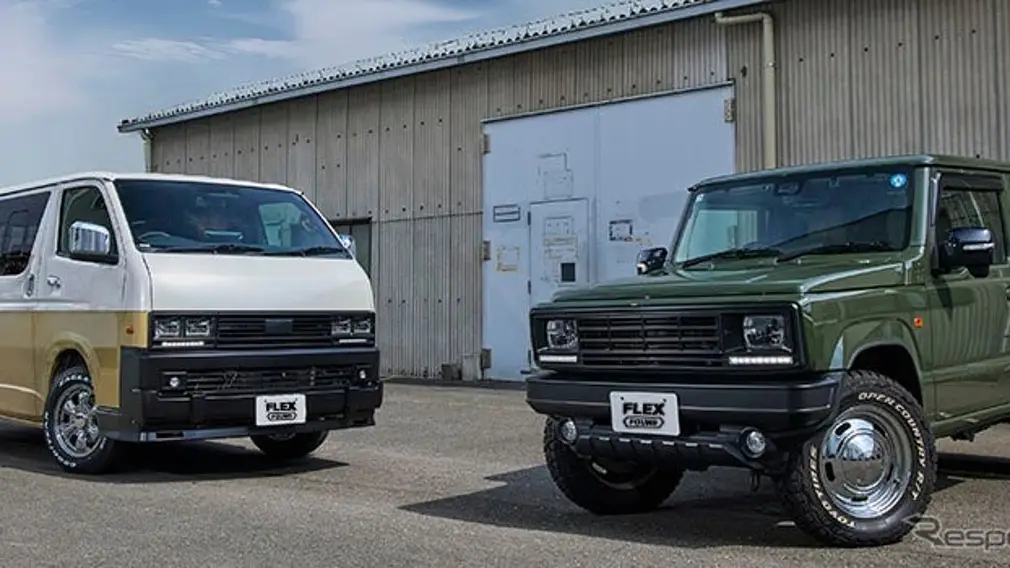 Toyota HiAce и Suzuki Jimny