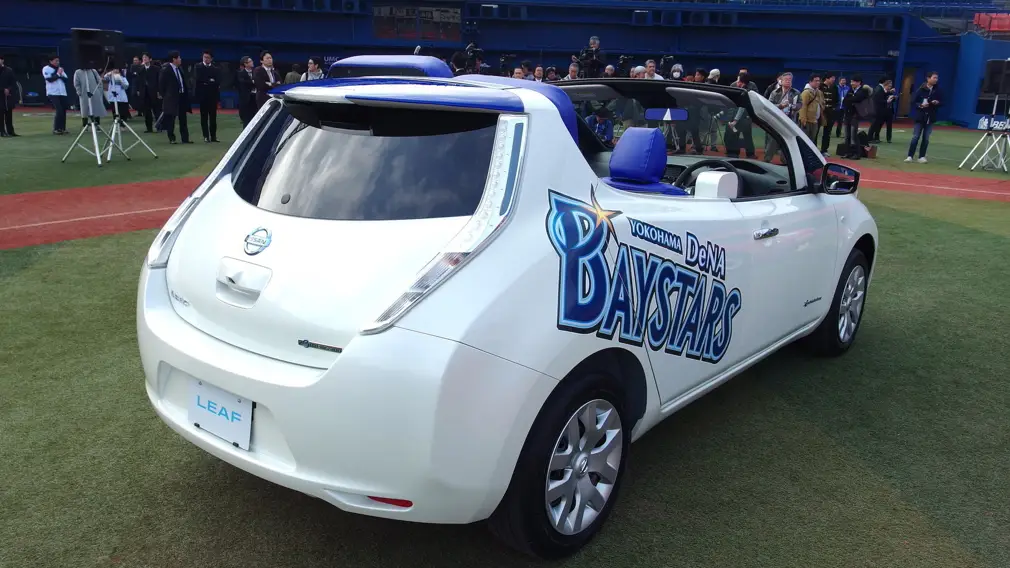 Nissan Leaf для Yokohama Stadium