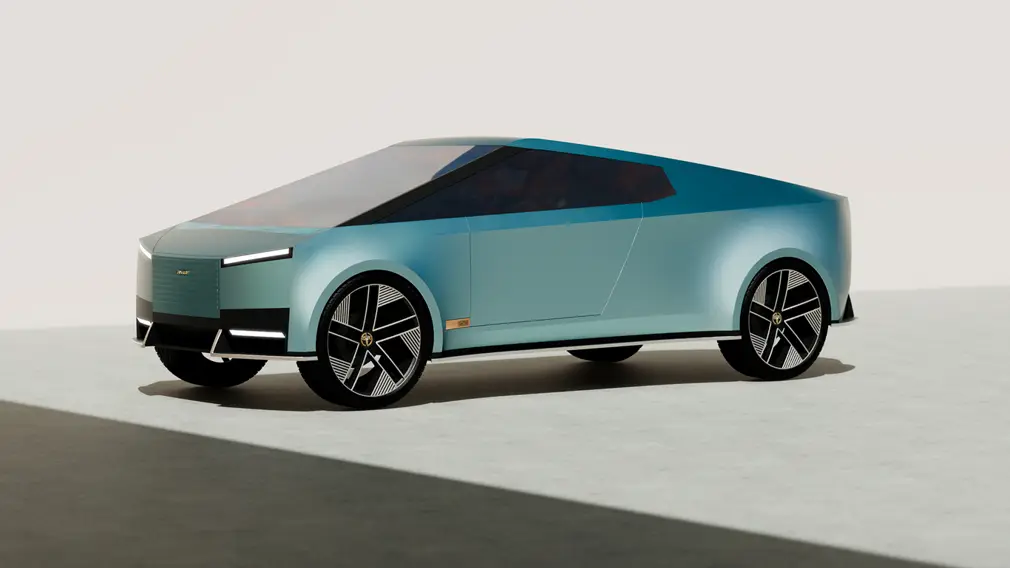 Cybertruck и Jaguar: дизайнеры показали, что будет если совместить две самые скандальные модели последнего времени