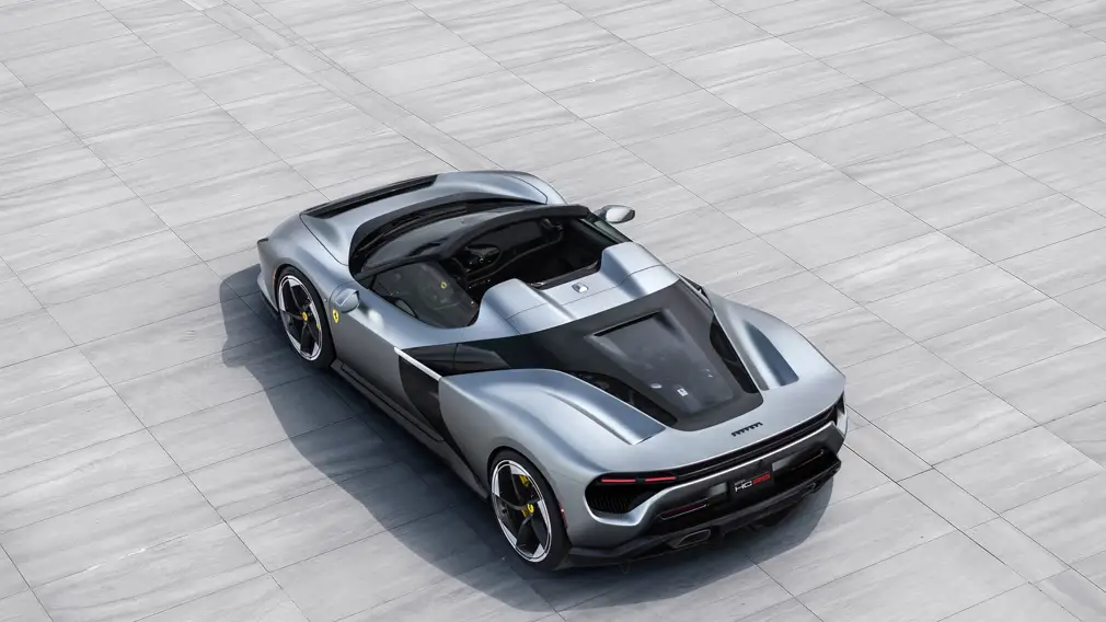 Ferrari HC25 вид сзади