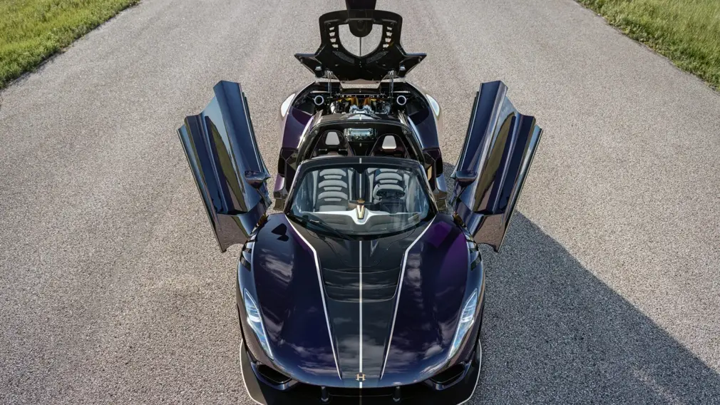 Первый Hennessey Venom F5-M Roadster