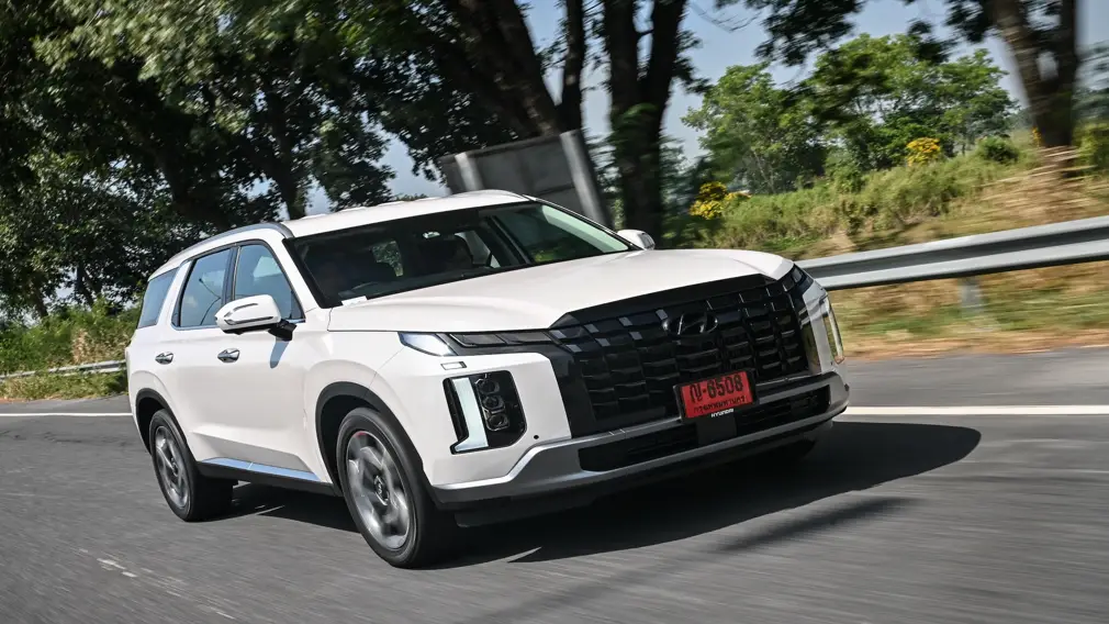 Hyundai Palisade с биодизелем в Таиланде
