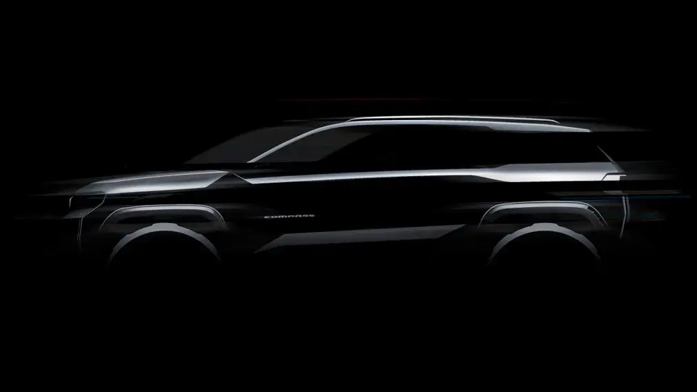 Новый Jeep Compass - представлен первый тизер