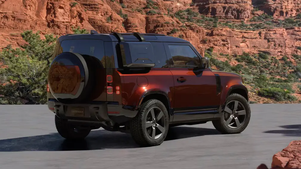 Land Rover Defender 90 Sedona Red