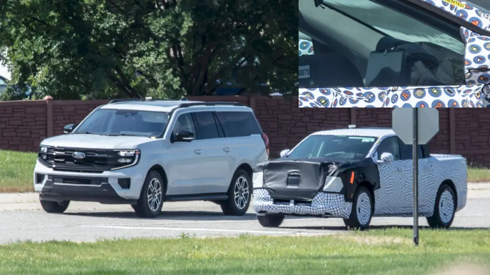 Новый пикап Ford на тестах