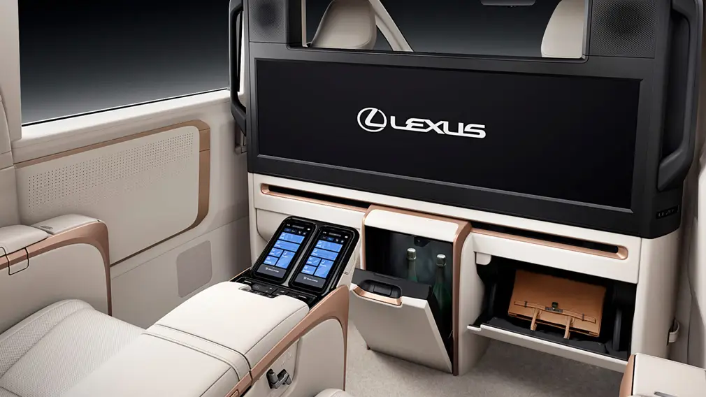 В Японии представили роскошный вэн Lexus LM