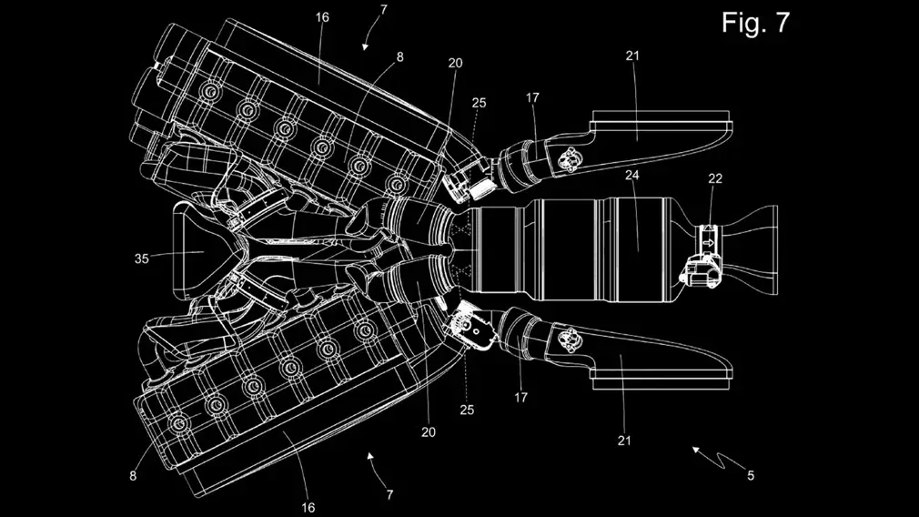 Патент двигателя Ferrari