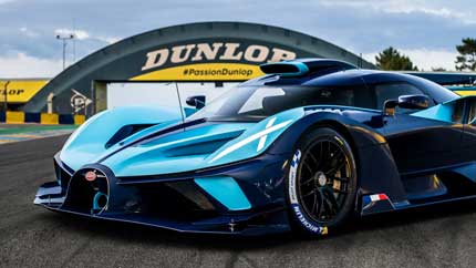Очень мощный гиперкар Bugatti Bolide показали широкой публике