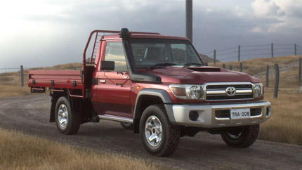 Компания TOYOTA приостановила продажи классического внедорожника TOYOTA Land Cruiser 70