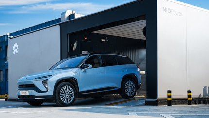 Nio запускает в Китае испытания станций быстрой замены аккумуляторов для электромобилей