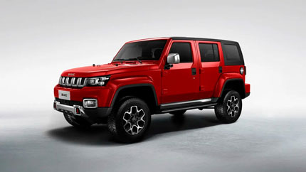 В России начали выдавать первые внедорожники BAIC BJ40