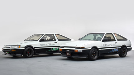 Toyota превратила два классических лифтбэка AE86 в необычные рестомоды