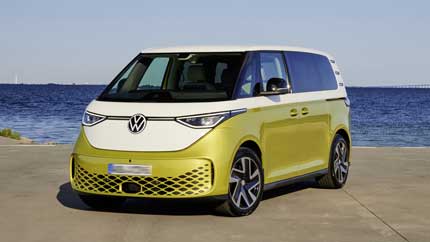Электрический минивэн Volkswagen ID. Buzz проверили в лосином тесте