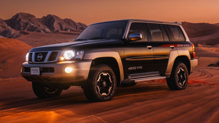 В России появился редкий внедорожник Nissan Patrol