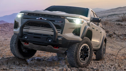 Компания Chevrolet представила в США новый пикап Chevrolet Colorado 2023 года