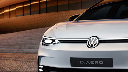 Автоконцерн Volkswagen представил прототип электрического седана ID. Aero 2023 года