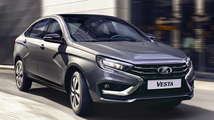В Сети показали дверные карты рестайлинговой модели LADA Vesta 2022 года