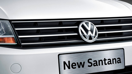 В Россию привезли новый седан Volkswagen Santana из Китая