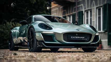 Представлено необычное трехместное купе Caterham Project V