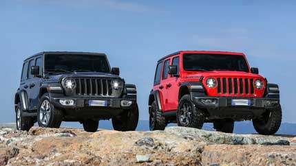 Продажи Jeep Wrangler достигли отметки в 5 млн едииц