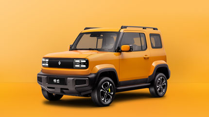 В Россию привезли компактные электрокроссоверы Baojun Yueye