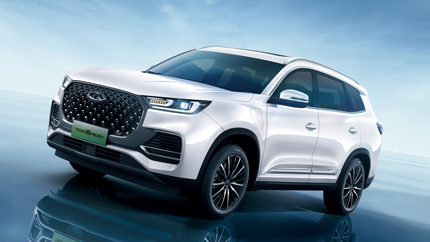 CHERY готовит для России гибридный кроссовер TIGGO 8 PRO e+