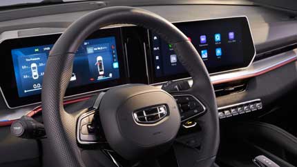 В России стартовали продажи обновленного кроссовера Geely Coolray 
