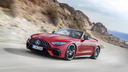В РФ начали неофициально продавать кабриолет Mercedes-Benz SL 63