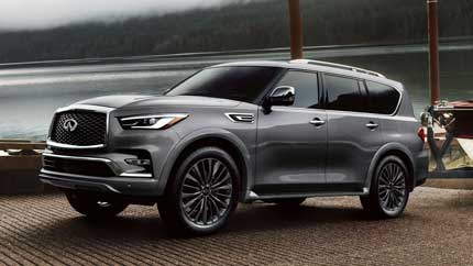 На российском рынке появились внедорожники Infiniti QX80