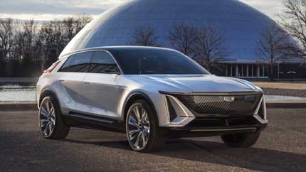 Блогеры сравнили запас хода Cadillac Lyriq на скорости 70 и 80 миль в час