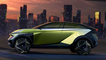 Nissan показал новый футуристичный кроссовер Hyper Urban