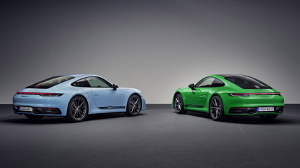 Porsche представила новый облегченный спорткар 911 Carrera T
