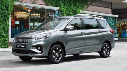В России начались продажи нового минивэна Suzuki Ertiga от 1,8 млн рублей