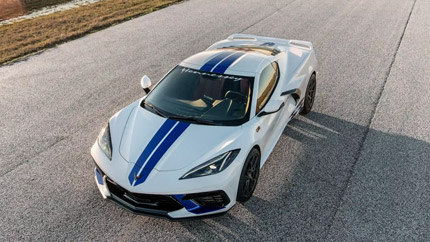 Тюнеры из Hennessey Performance доработали Chevrolet Corvette C8 Stingray до 708 л.с.