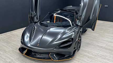 В России продается неуловимый McLaren 765 LT в карбоновом тюнинге