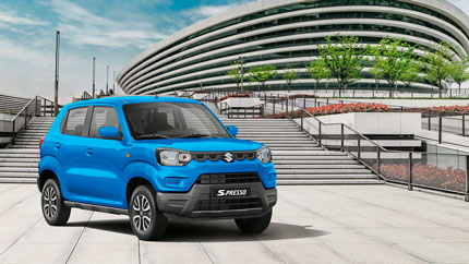 На российский рынок привезли леворульный кроссовер Suzuki S-Presso