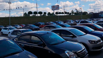 В России снизилось производство легковых автомобилей