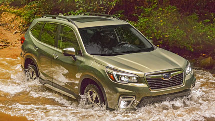 В РФ отзывают  2780 кроссоверов Subaru Forester
