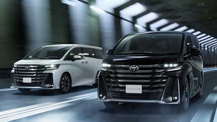 Дебютировали минивэны Toyota Alphard и Vellfire нового поколения