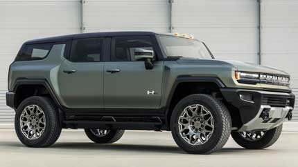 В России появился мощный электрический внедорожник GMC Hummer за 34 млн рублей