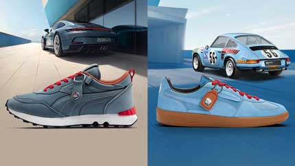Puma выпустит лимитированные кроссовки в честь 60-летие Porsche 911